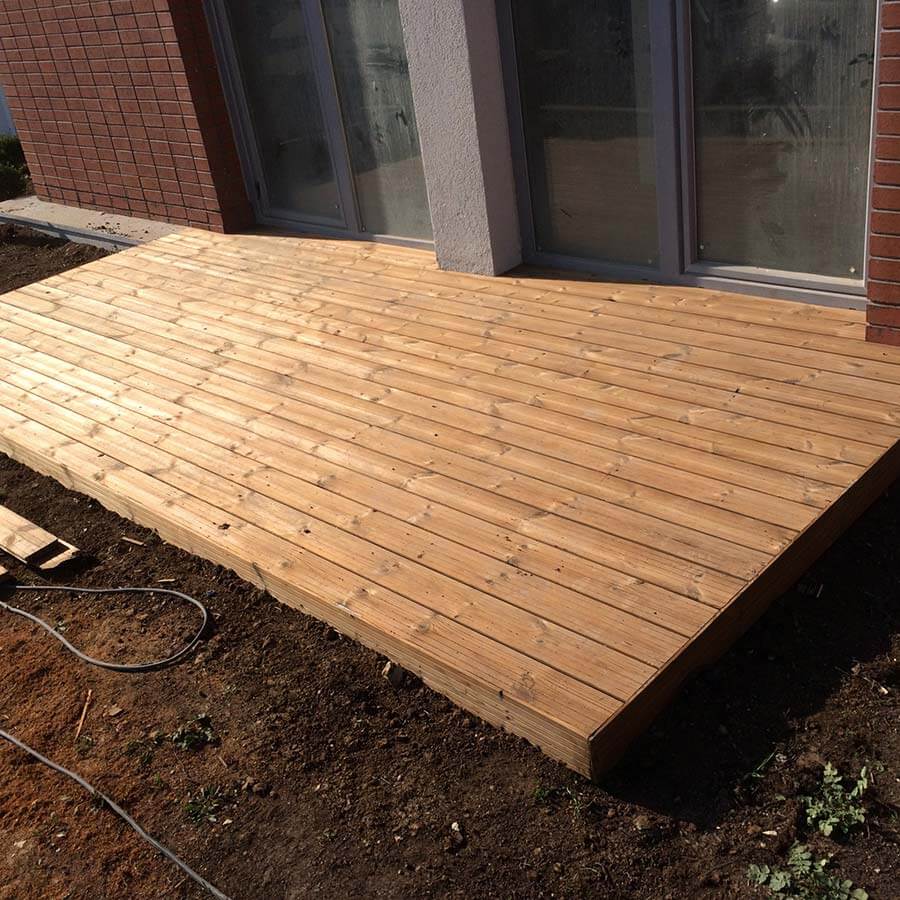 Thermowood çam  deck